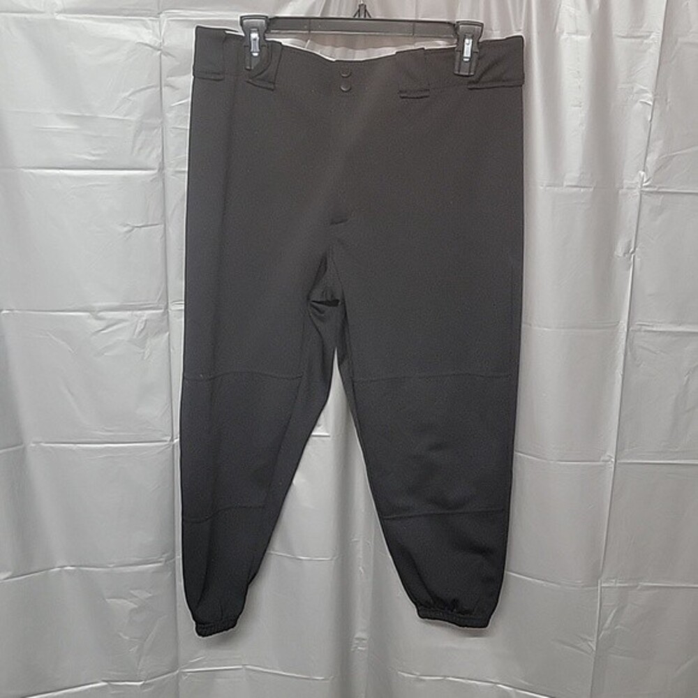 Black Baseball Pants YXL